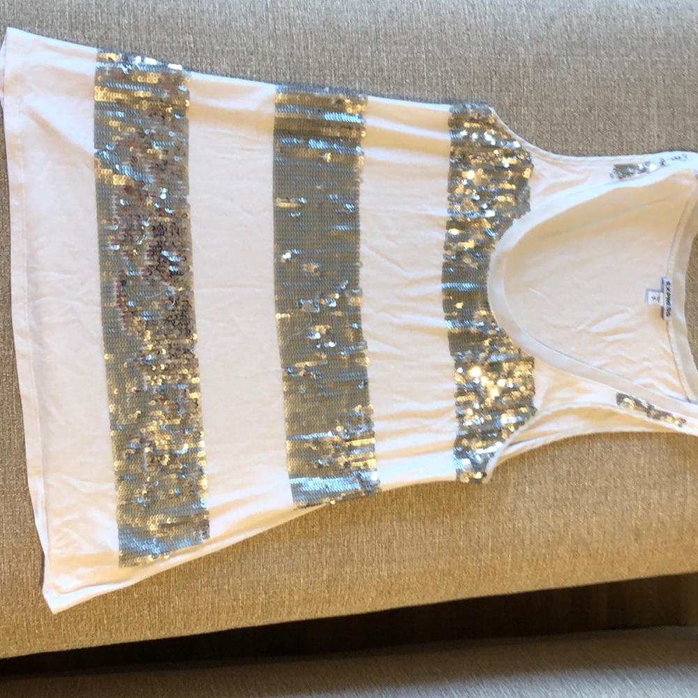 Express, Sparkly tank top - SZ M
